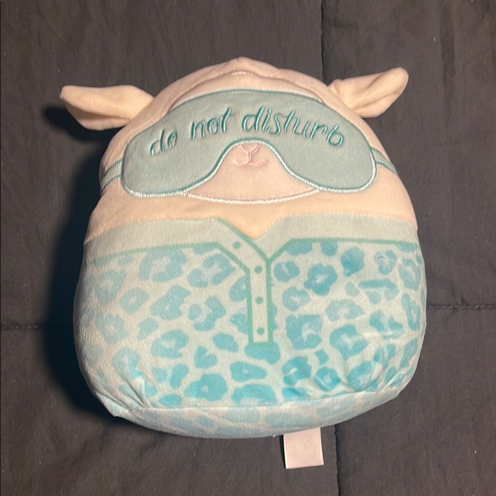 Blue and Cream Sleepy Sheep Plush squishmallow